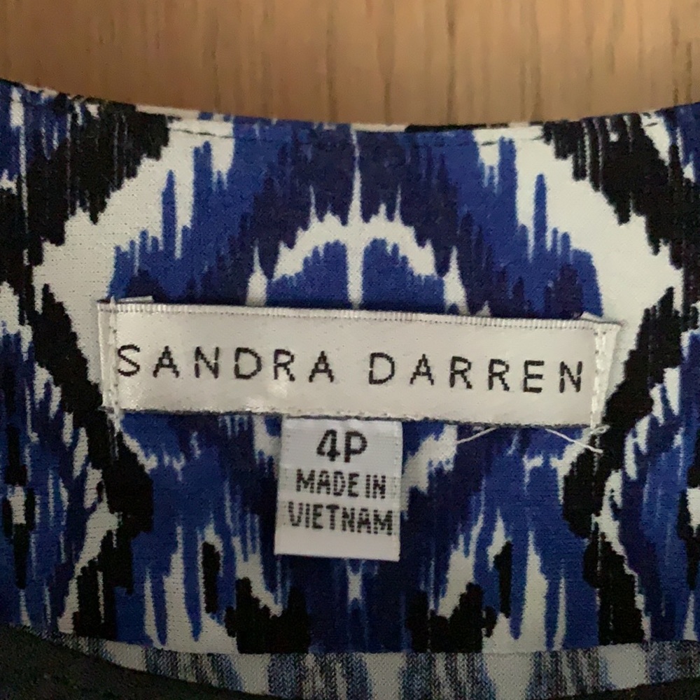 Blue “Aztec” Print Sheath Dress - image 7